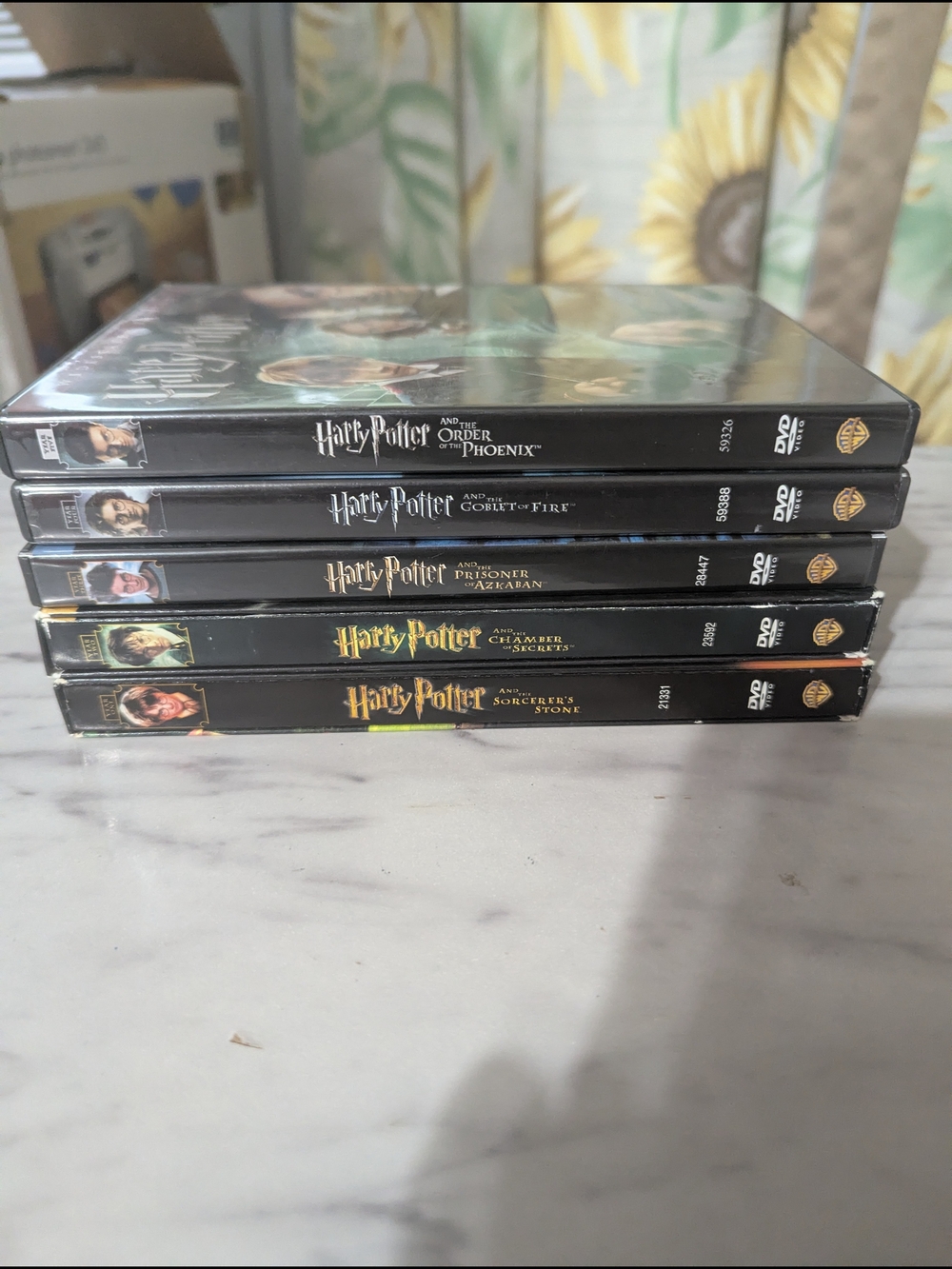 Warner Bros. Harry Potter DVD Set - Year's 1-5